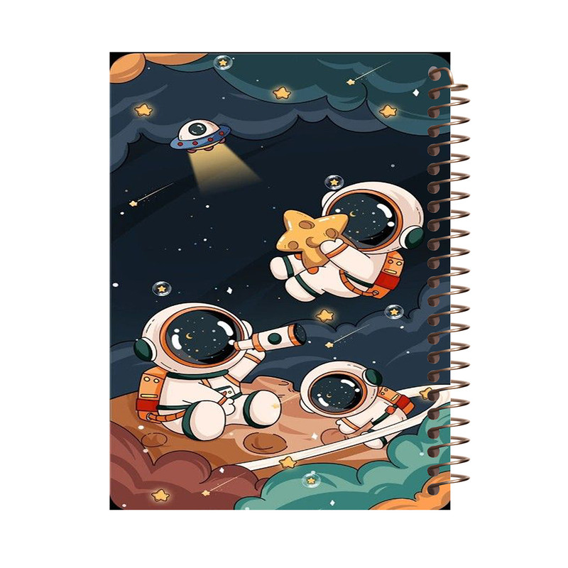 دفتر نقاشی 60 برگ طرح فضانورد کد A547