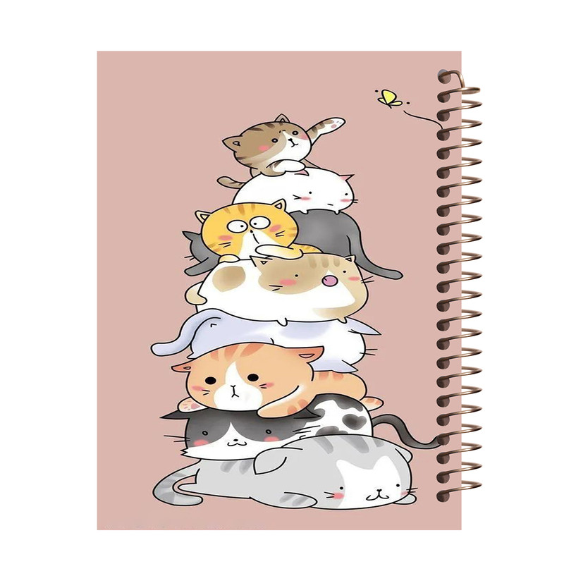 دفتر مشق 60 برگ طرح گربه کد M409