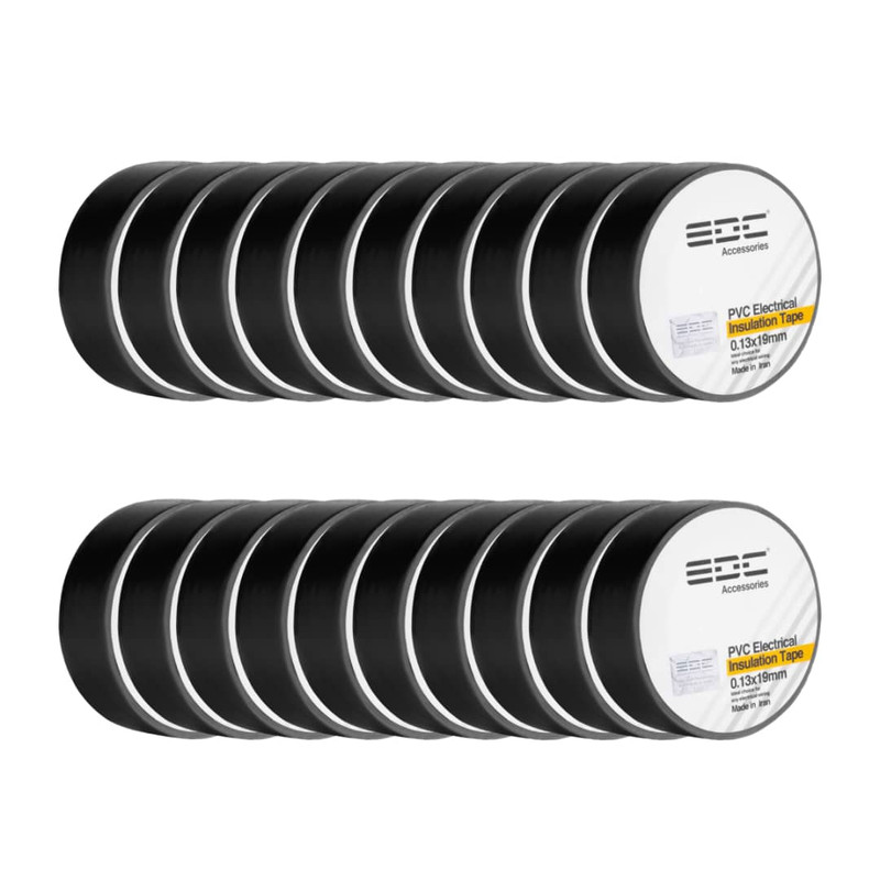 نوار چسب برق ای دی سی مدل PVC بسته 20 عددی
