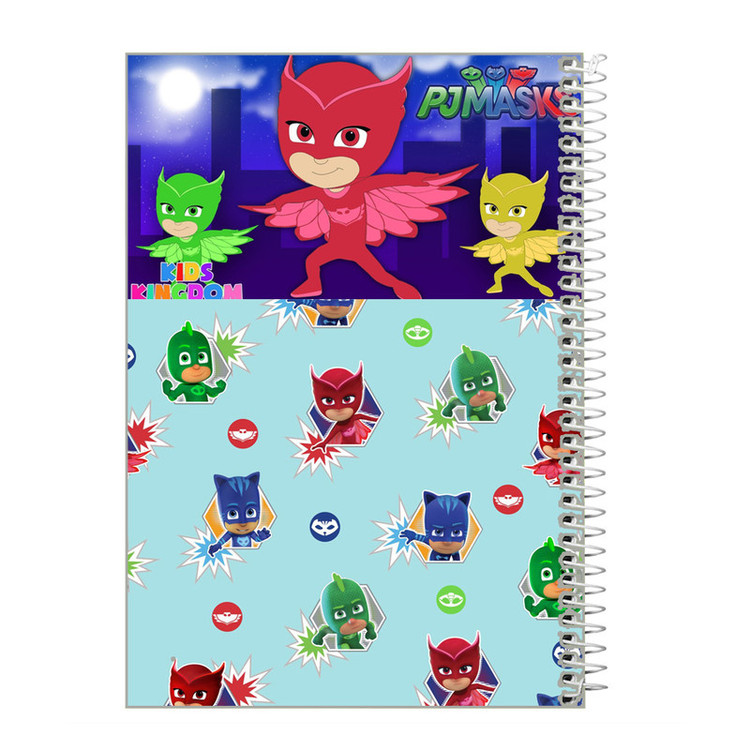 دفتر نقاشی 40 برگ طرح pj masks کد tz9