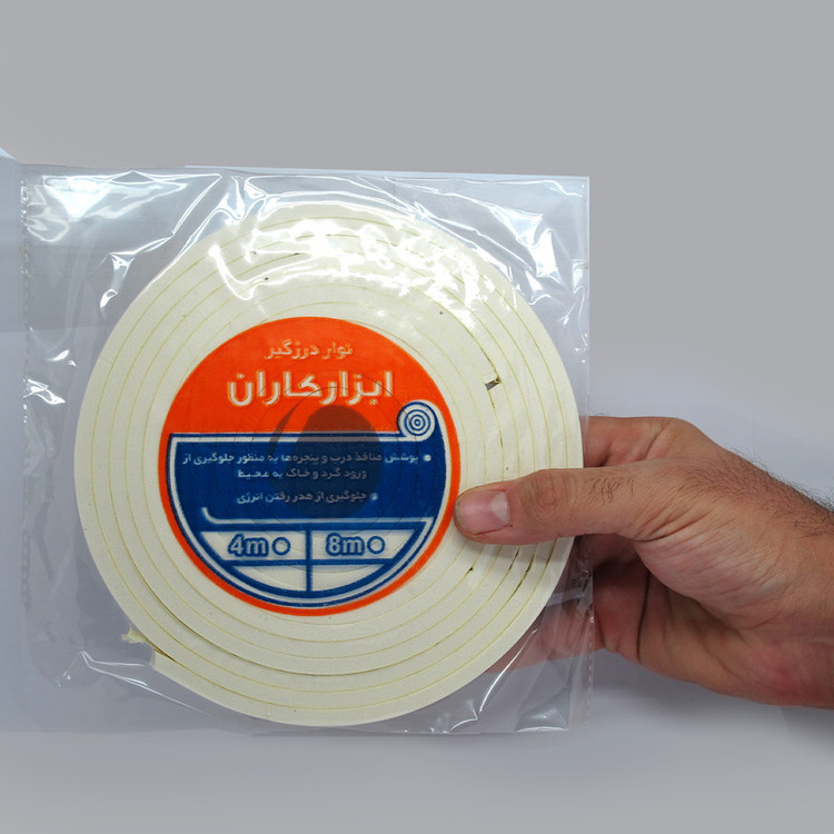 نوار درزگیر ابزار کاران مدل FOM1 طول 4 متر بسته 8 عددی