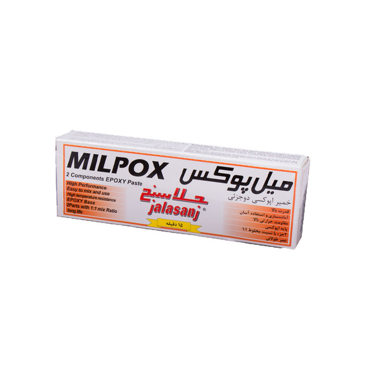 خمیر دوقلو اپوکسی میل پوکس حجم 120 میلی لیتر بسته 10 عددی