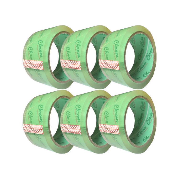 چسب پهن کروم مدل green35-super90 عرض 5 سانتی متر بسته 6 عددی
