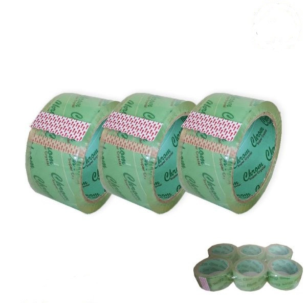 چسب پهن کروم مدل green35-super90 عرض 5 سانتی متر بسته 6 عددی