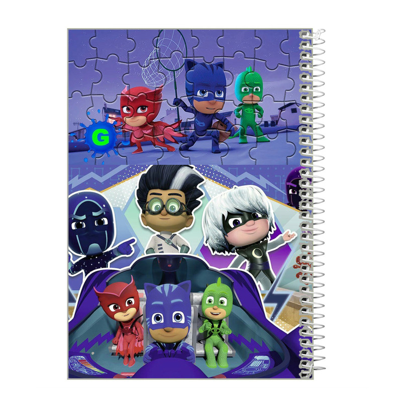 دفتر نقاشی 40 برگ طرح pj masks کد tz5