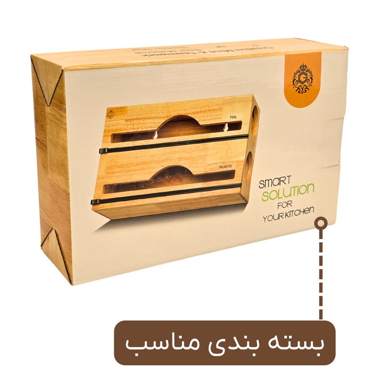 دستگاه سلفون کش مدل چوبی خانگی کد JS02