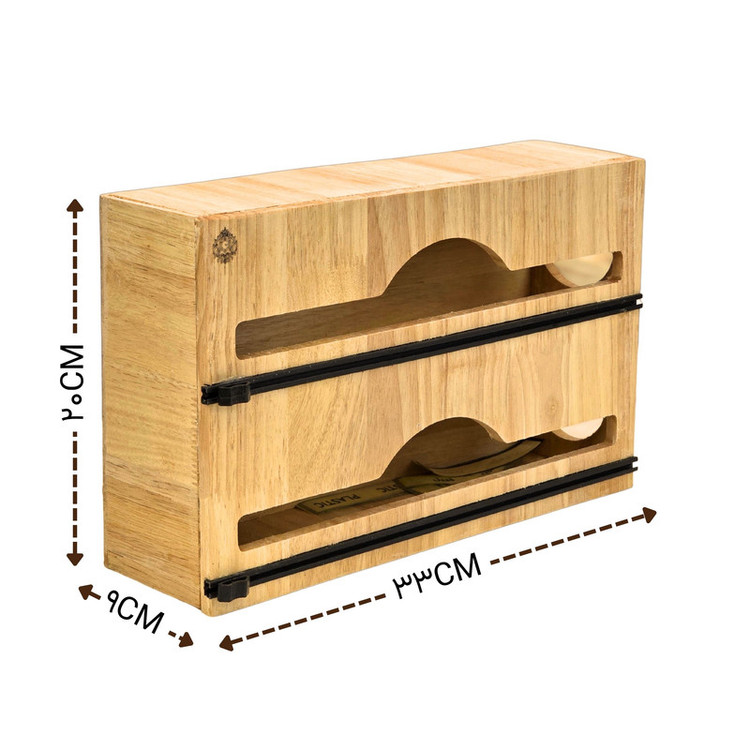 دستگاه سلفون کش مدل چوبی خانگی کد JS02