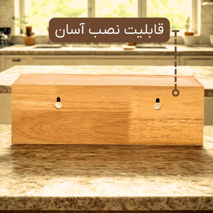دستگاه سلفون کش مدل چوبی خانگی کد JS01