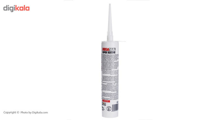 چسب درزگیر سیلیکونی غفاری مدل Super Silicone سفید 310 میلی