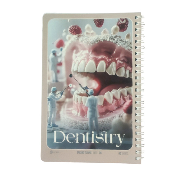 دفتر نوبت‌دهی 80 برگ مدل Dentistry پالت