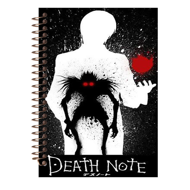 دفتر زبان مشایخ طرح انیمه Death Note کد L17