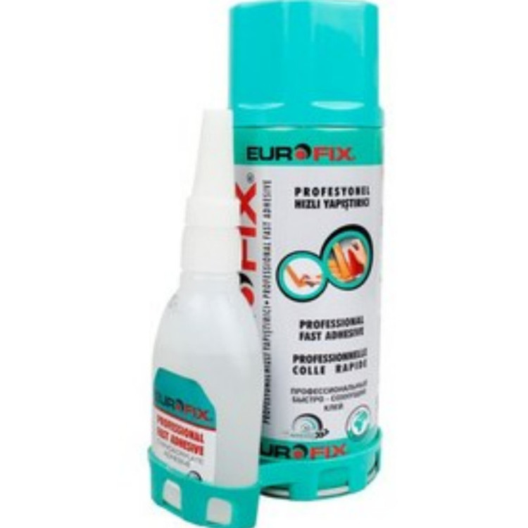 چسب 123 یوروفیکس مدل 5203e حجم 400 میلی لیتر مجموعه 24 عددی