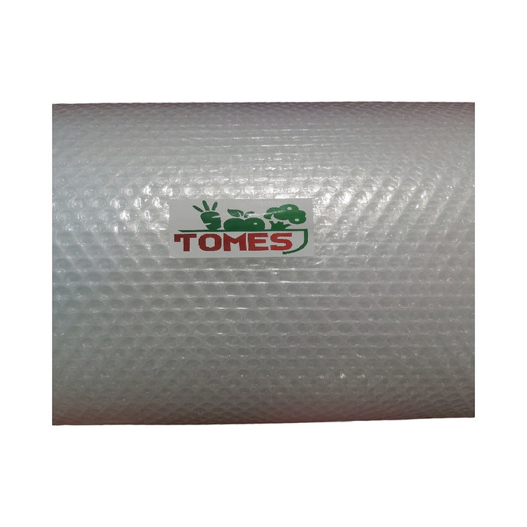 پلاستیک بسته بندی مدل حبابدار ضربه گیر TOMES رول عرض 100 سانتی متر طول 50 متر
