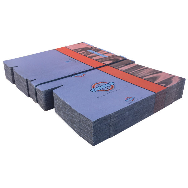 جعبه بسته بندی مدل کفش مردانه طرح MDF کد M2 بسته 10 عددی