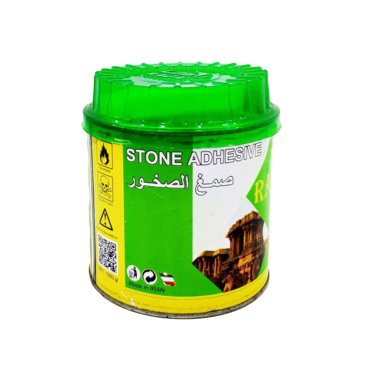چسب سنگ مرمر دوجزئی راگا مدل GRW3 حجم 1000 گرم