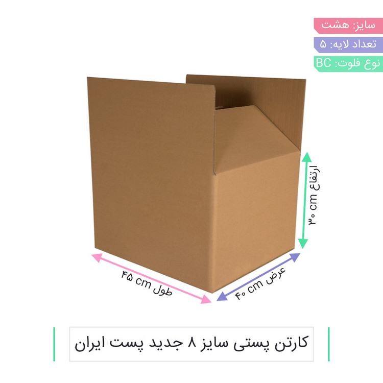 کارتن بسته بندی مدل CS-B01-28 بسته 10عددی