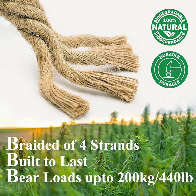 طناب بسته بندی مدل پنبه ای 18mm طول 8 متر