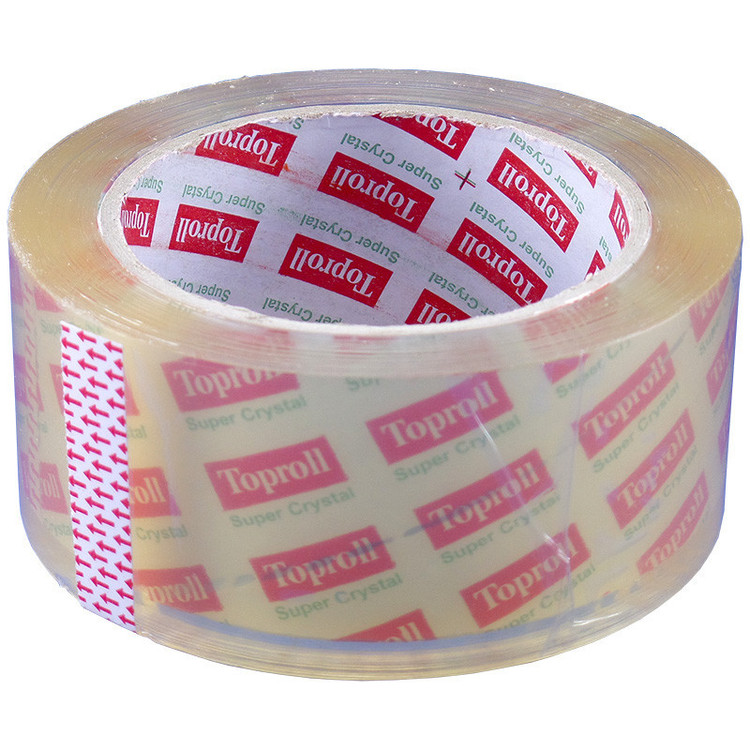 چسب پهن تاپ رول مدل Super Crystal عرض 5 سانتی متر بسته 60 عددی