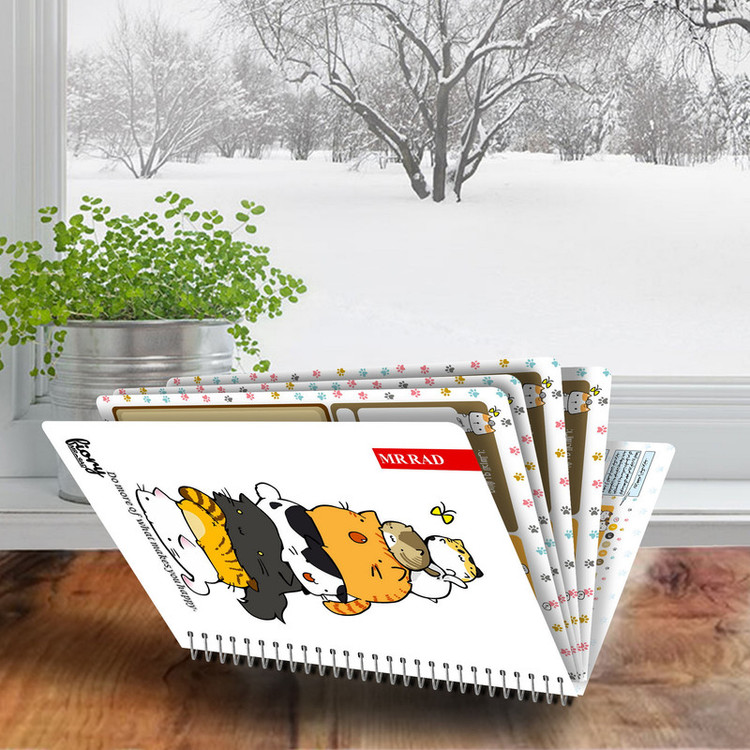 دفتر برنامه ریزی مستر راد طرح جدید گربه فانتزی مدل پالت کد cat kawaii-1585