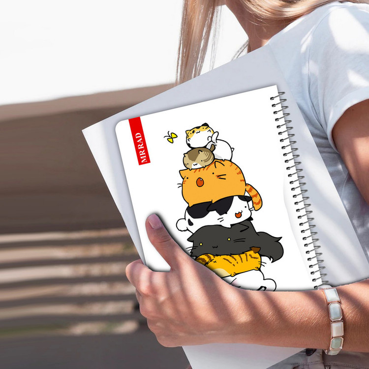 دفتر برنامه ریزی مستر راد طرح جدید گربه فانتزی مدل پالت کد cat kawaii-1585