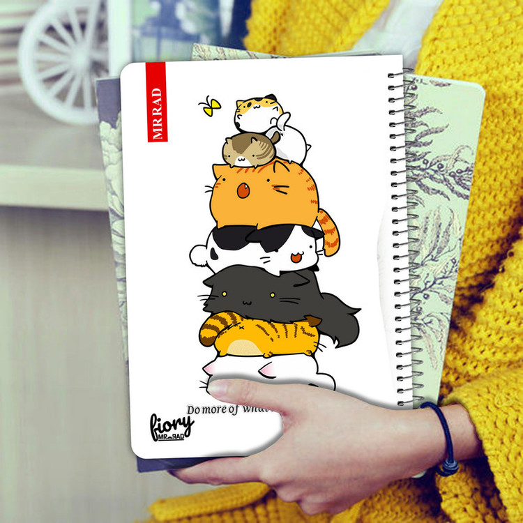 دفتر برنامه ریزی مستر راد طرح جدید گربه فانتزی مدل پالت کد cat kawaii-1585