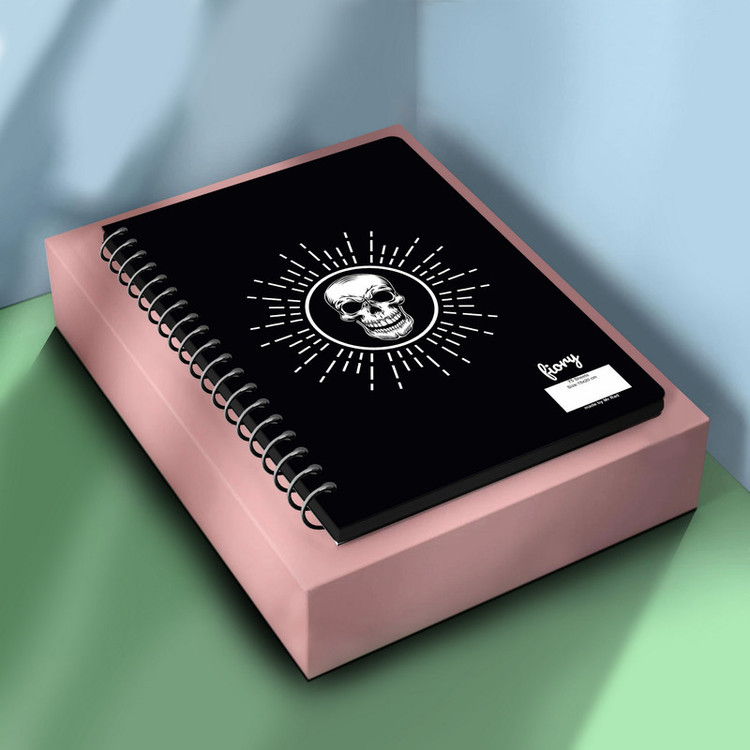 دفتر مستر راد مدل بلک ژورنال طرح یادداشت مرگ کد 2214 Death note