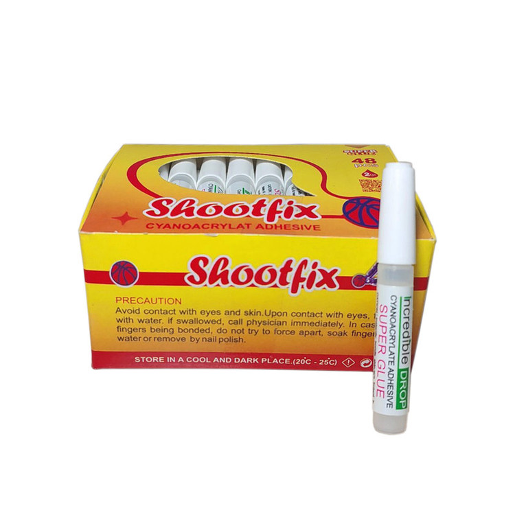 چسب قطره ای شوتفیکس مدل incredible drop وزن 2 گرم بسته 48 عددی