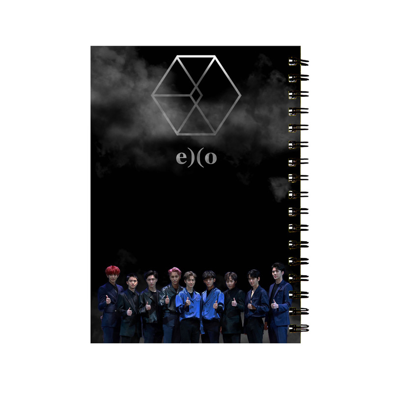 دفتر 60 برگ طرح Exo کد D03