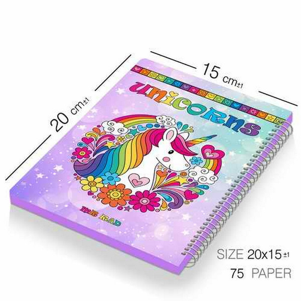 دفتر برنامه ریزی مستر راد طرح اسب تک شاخ مدل یونیکورن کد 1692 fiory