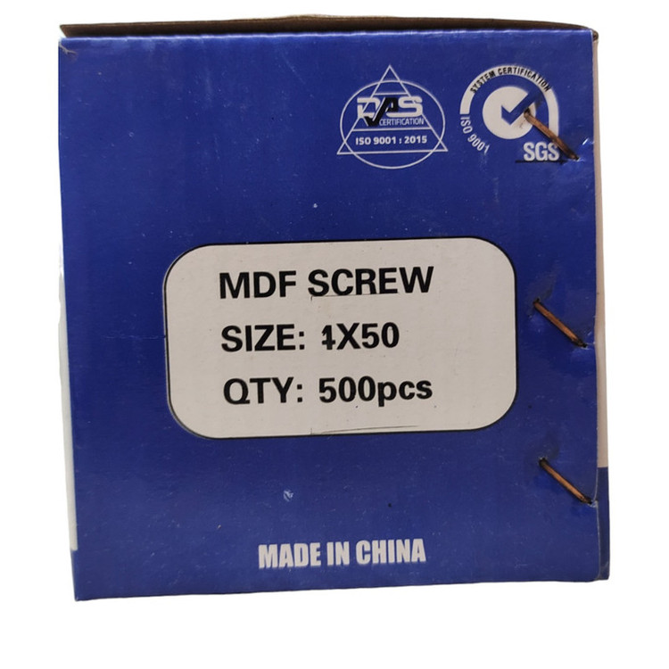 پیچ ام دی اف چهارسو فالکون مدل 50-4 MDF بسته 500 عددی