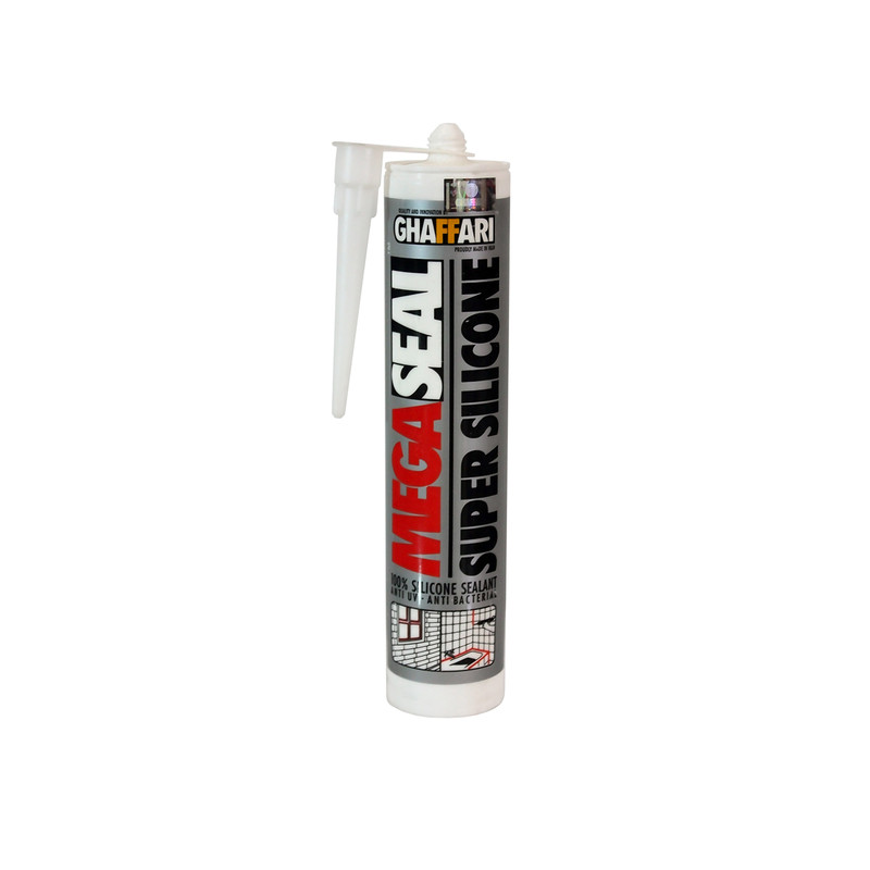 چسب درزگیر غفاری مدل Super Silicone بی رنگ حجم 310 میلی لیتر