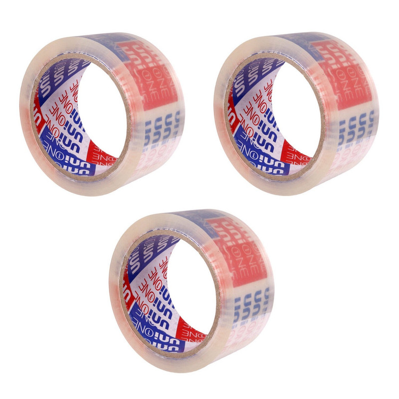 چسب پهن یونی وان طرح 40yard کد 007 عرض 4.8 سانتی متر بسته 3 عددی