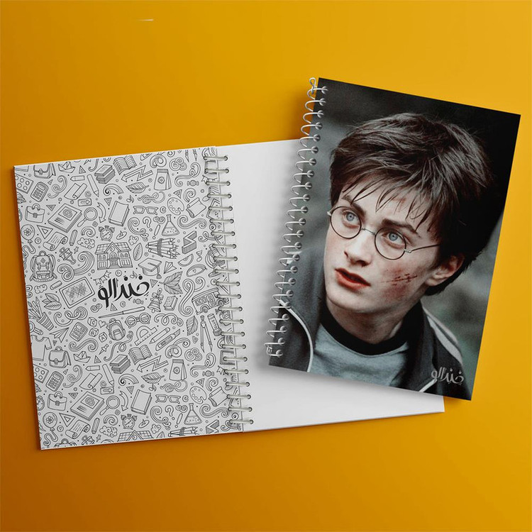 دفتر مشق 50 برگ خندالو مدل هری پاتر Harry Potter کد 2687