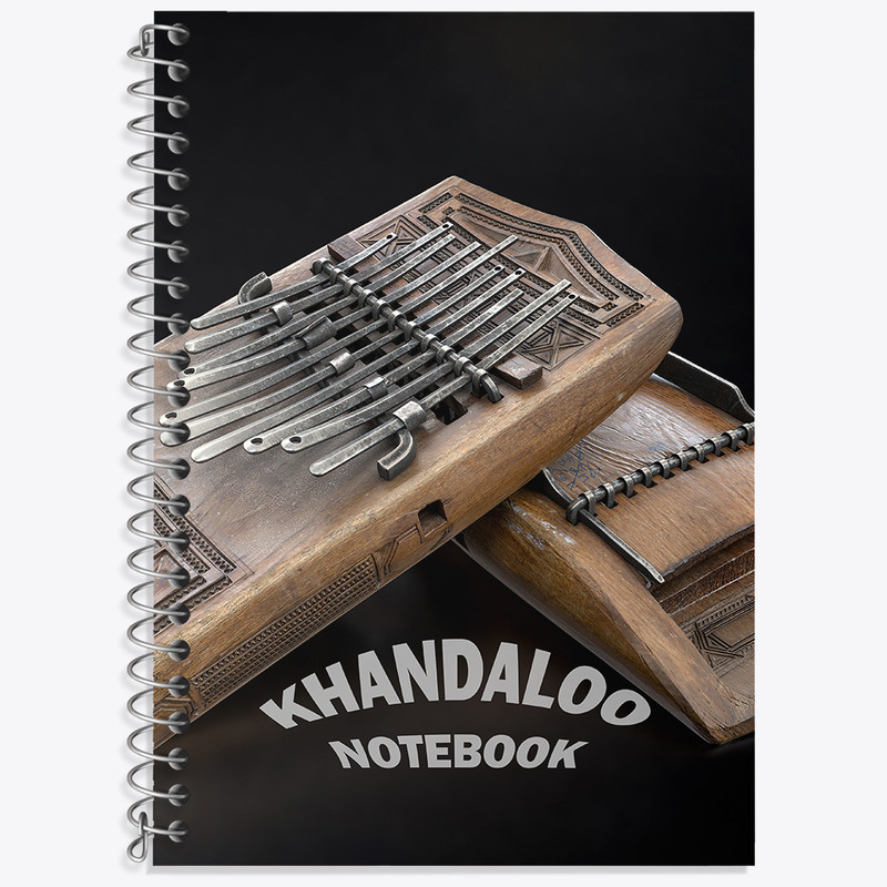 دفتر نت موسیقی 50 برگ خندالو طرح کالیمبا (Kalimba) کد N8068