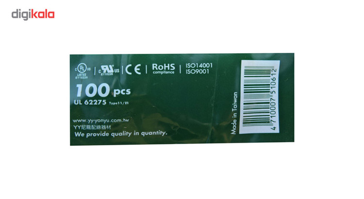 بست کمربندی وای وای تایوان مدل TSL-200-I سایز 3.6×200 میلیمتر