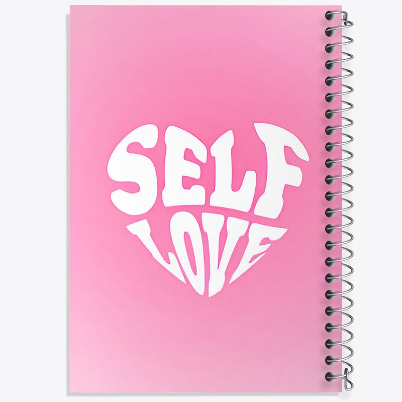 دفتر ژورنال نویسی 50 برگ خندالو مدل نقطه ای طرح Self Love کد F3845