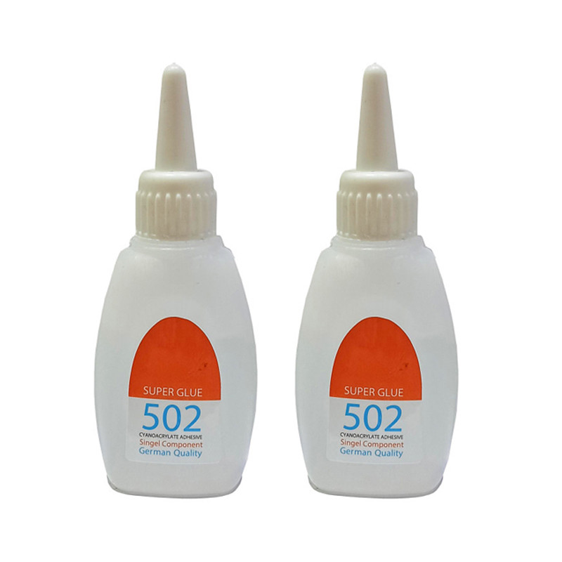 چسب قطره ای سوپرگلو کد SPG-502-02 حجم 100 میلی لیتر مجموعه 2 عددی
