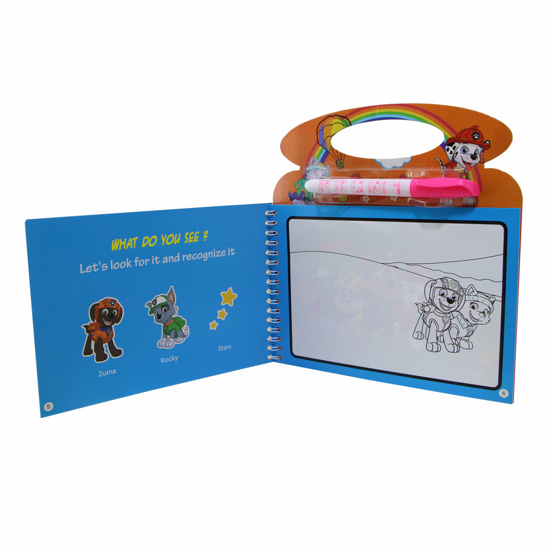 دفتر رنگ آمیزی مدل paw patrol کد bh3-06