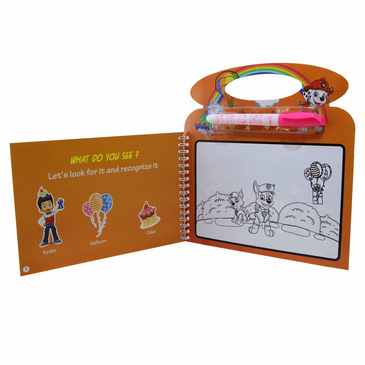 دفتر رنگ آمیزی مدل paw patrol کد bh3-06
