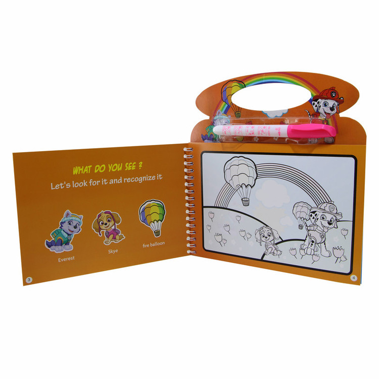دفتر رنگ آمیزی مدل paw patrol کد bh3-06