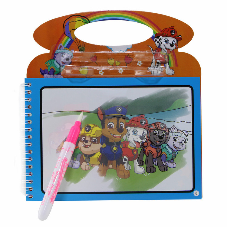 دفتر رنگ آمیزی مدل paw patrol کد bh3-06