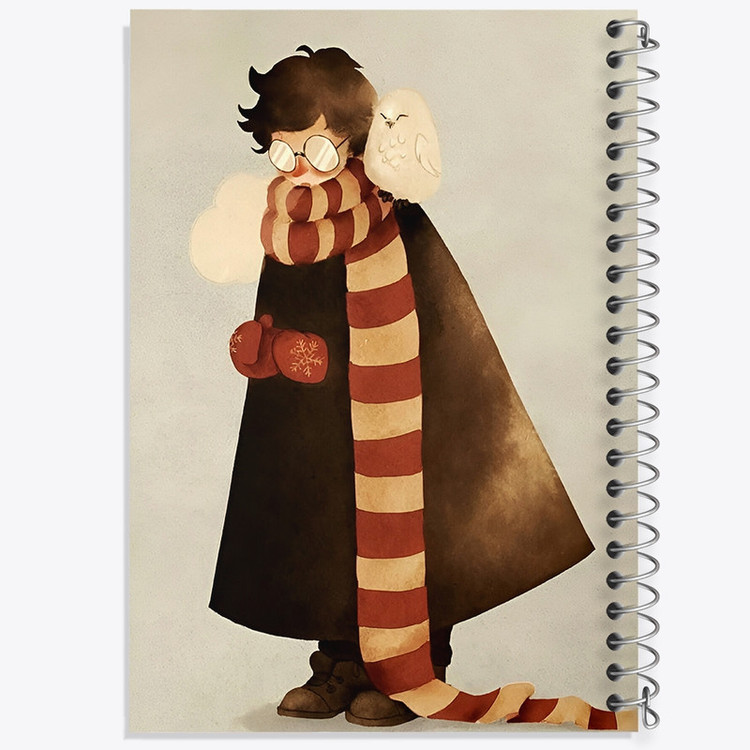دفتر طراحی 50 برگ خندالو طرح هری پاتر (Harry Potter) کد F8653
