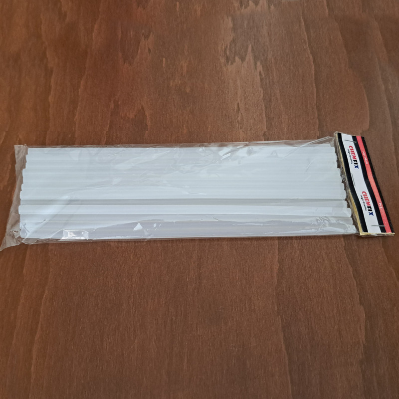 چسب حرارتی چمفیکس مدل Hot-melt بسته 100 عددی