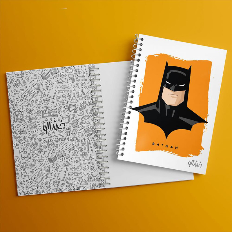 دفتر برنامه ریزی 50 برگ خندالو طرح بتمن Batman کد 10271
