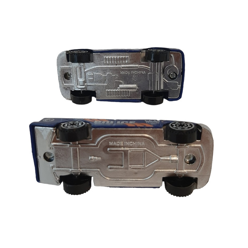 ماشین بازی مدل پلیس طرح هلیکوپتر کد P190 مجموعه 4 عددی
