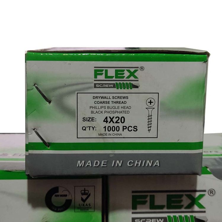 پیچ ام دی اف فلکس مدل MDF4-20 بسته 1000 عددی
