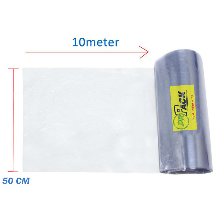 پلاستیک شیرینک حرارتی دکتر پک کد 50CM طول 10 متر