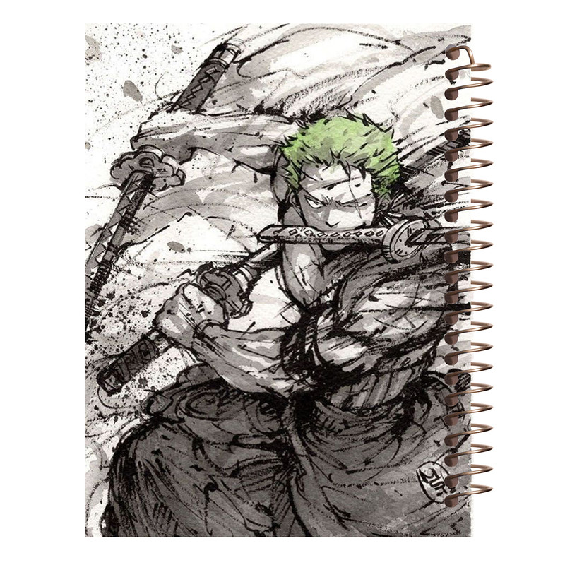 دفتر مشق 100 برگ طرح One Piece طرح زورو کد H136