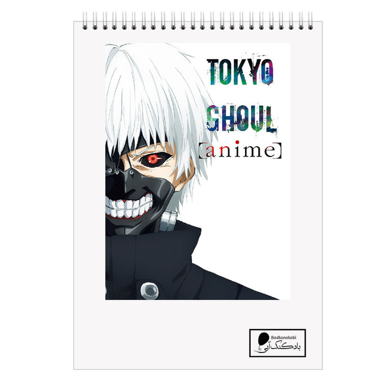 دفتر یادداشت بادکنک آبی طرح انیمه مدل Tokyo Ghoul3