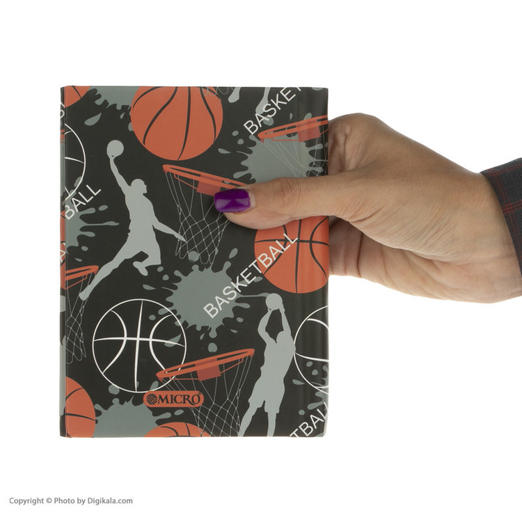 دفتر یادداشت میکرو طرح Basketball کد 1115